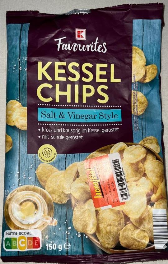 Zdjęcia - Kessel Chips Salt & Vinegar K-Favourites