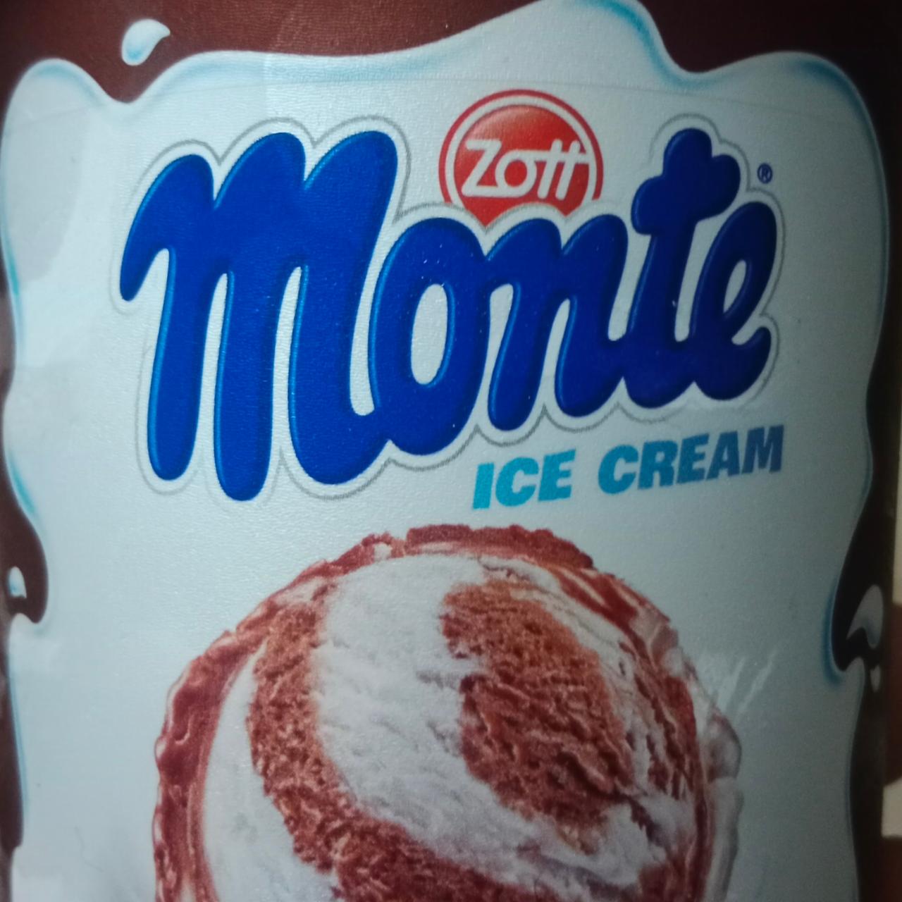 Zdjęcia - Monte ice cream Zott