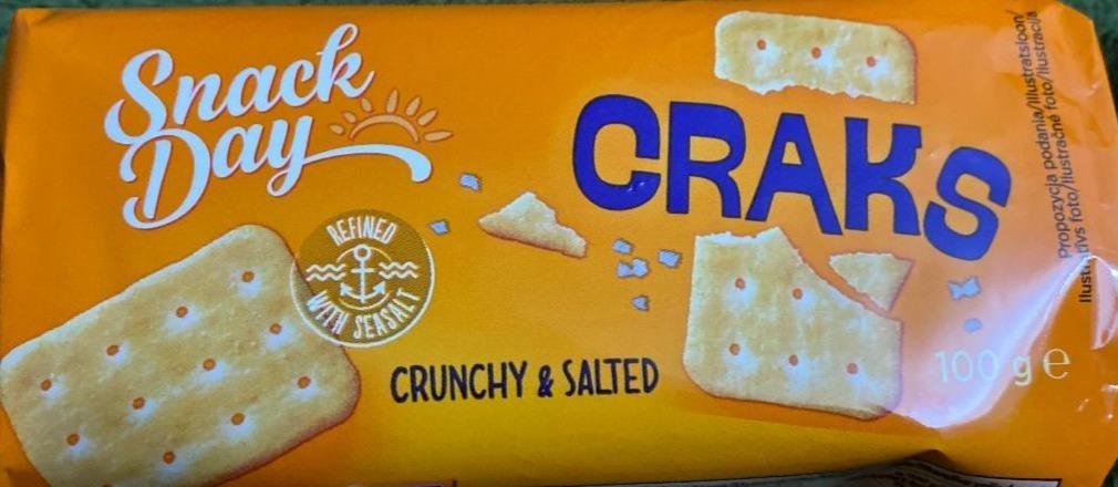 Zdjęcia - Craks Salted Crackers Snack Day