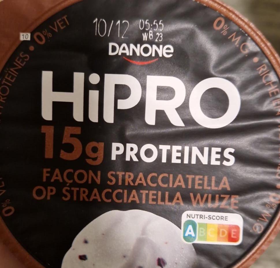 Zdjęcia - HiPro 15g proteines facon stracciatella Danone