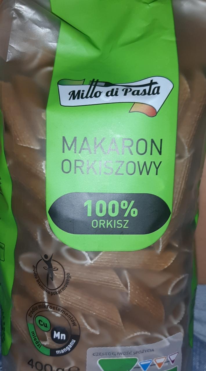 Zdjęcia - Makaron orkiszowy Millo di Pasta