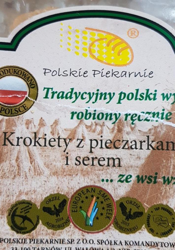 Zdjęcia - Krokiety z pieczarkami i serem Polskie Piekarnie