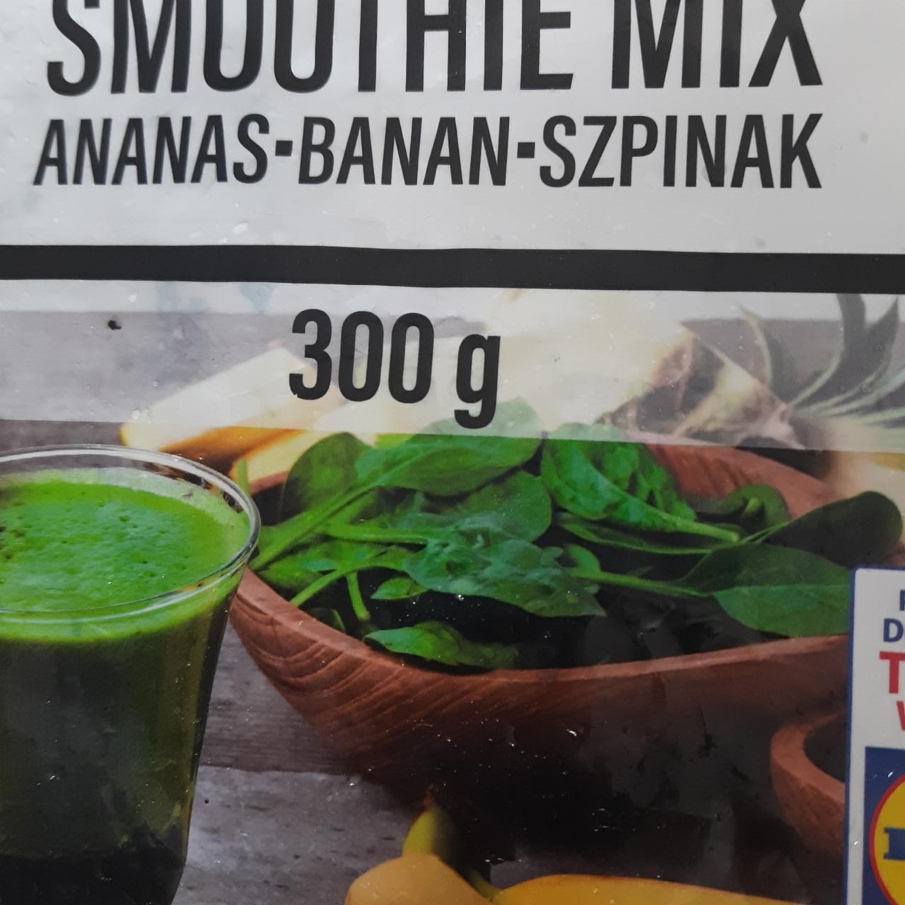 Zdjęcia - Smoothie mix ananas banan szpinak Kuchnia Eksperta