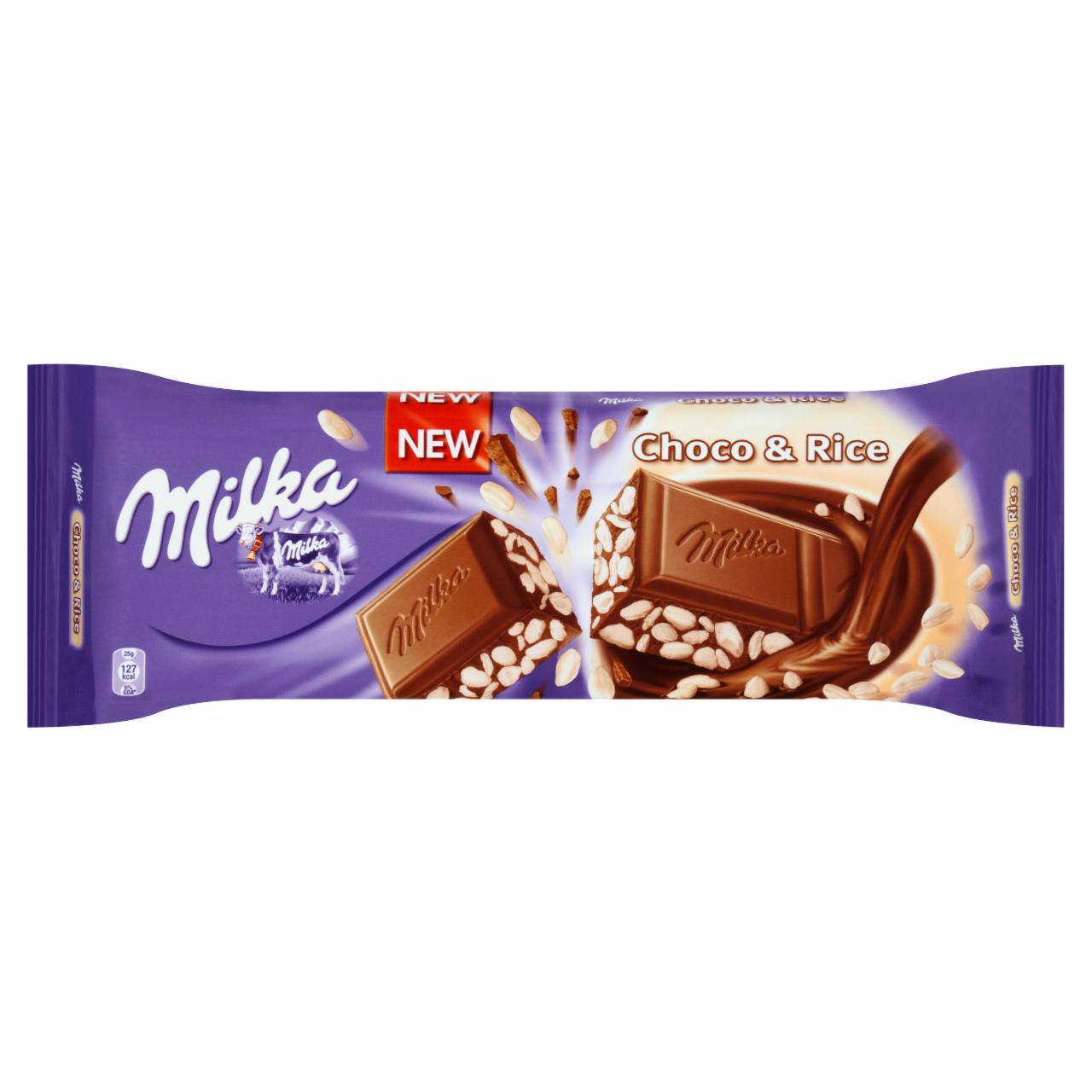 Zdjęcia - Milka Czekolada Choco and Rice 200 g