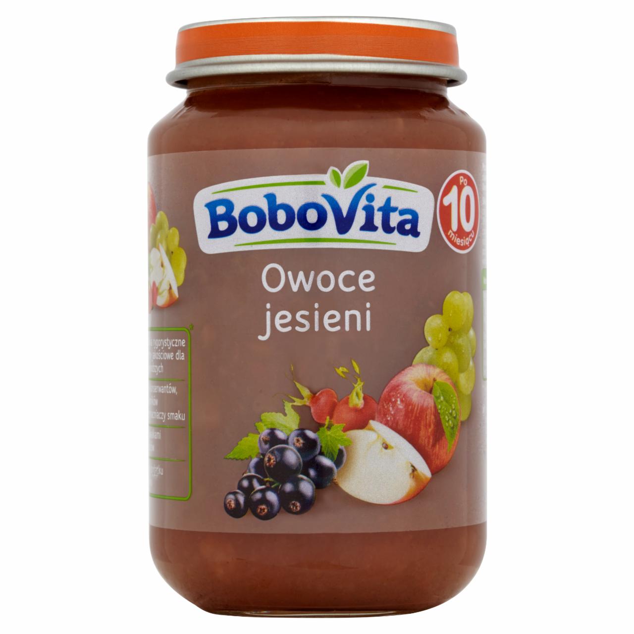 Zdjęcia - BoboVita Owoce jesieni po 10 miesiącu 190 g