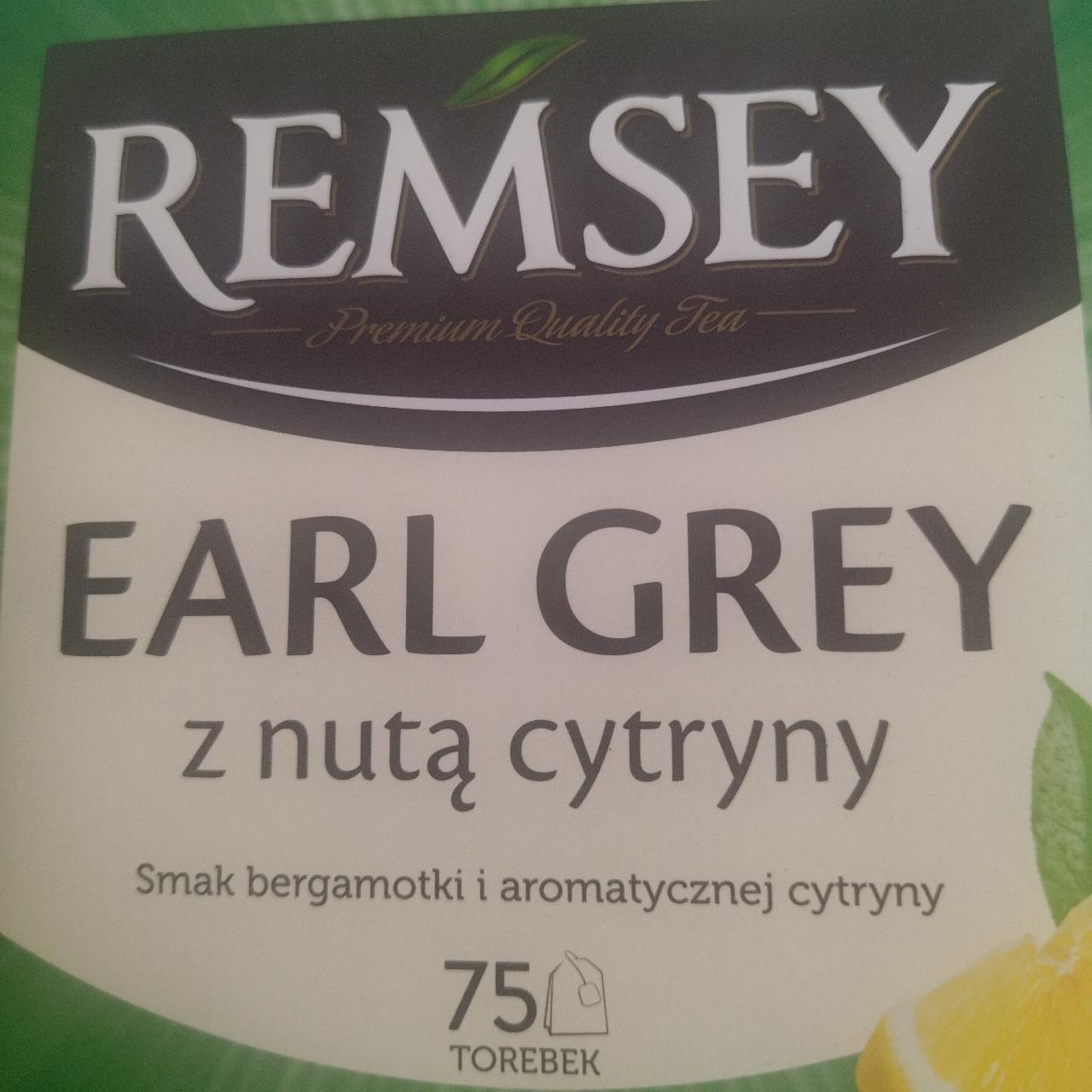 Zdjęcia - Earl Grey z nutą cytryny Remsey