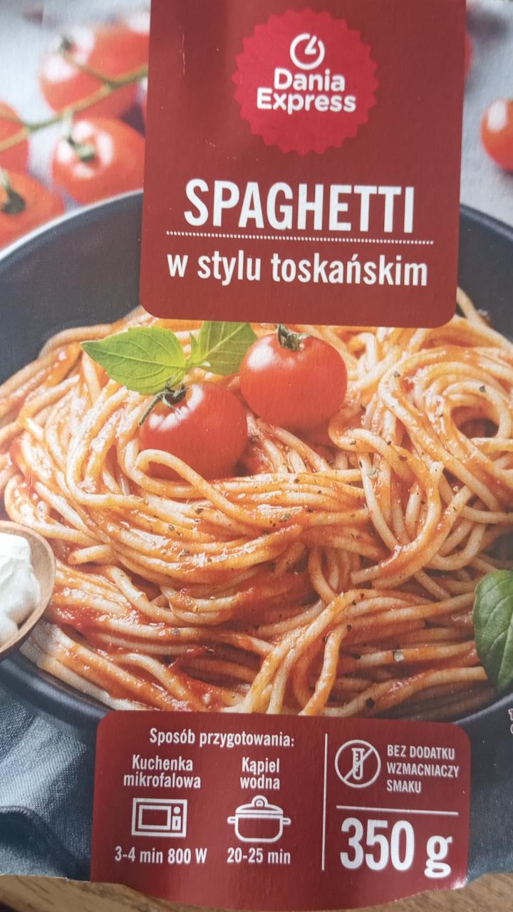 Zdjęcia - Spaghetti w stylu toskańskim Dania Express