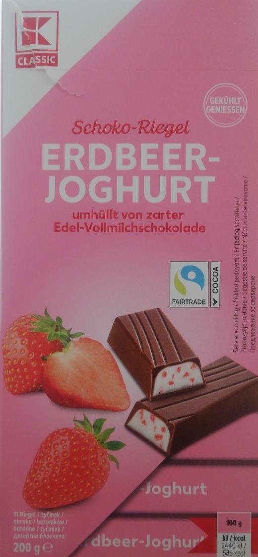 Zdjęcia - Kaufland Erdbeer-Joghurt