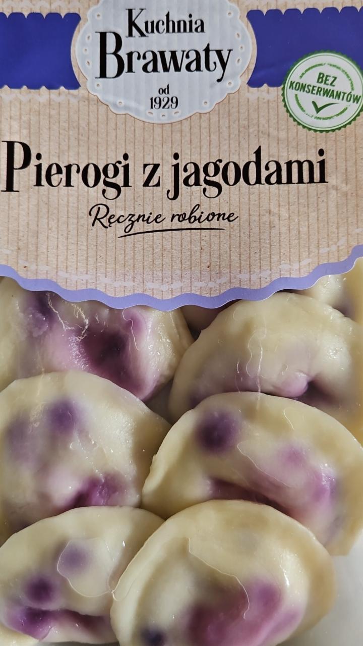 Zdjęcia - Pierogi z jagodami Kuchnia Brawaty