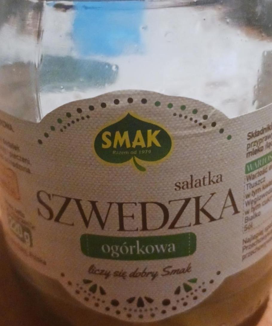 Zdjęcia - Sałatka szwedzka ogórkowa Smak