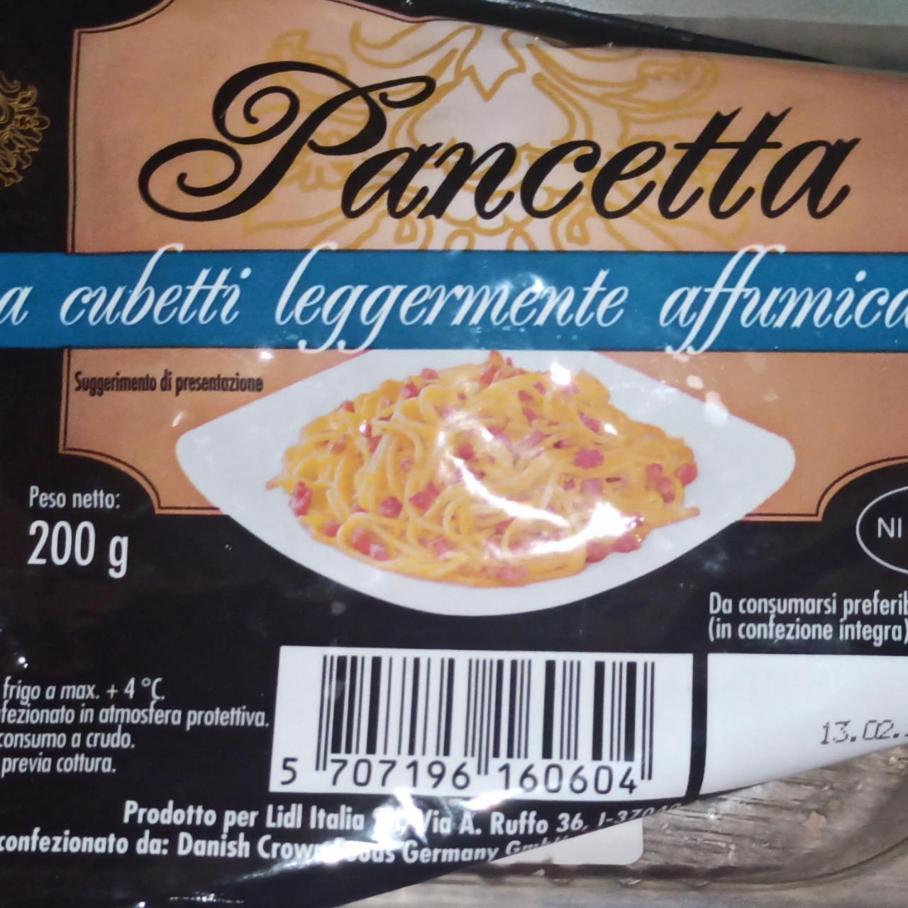 Zdjęcia - Pancetta a cubetti leggermente affumicata Lidl