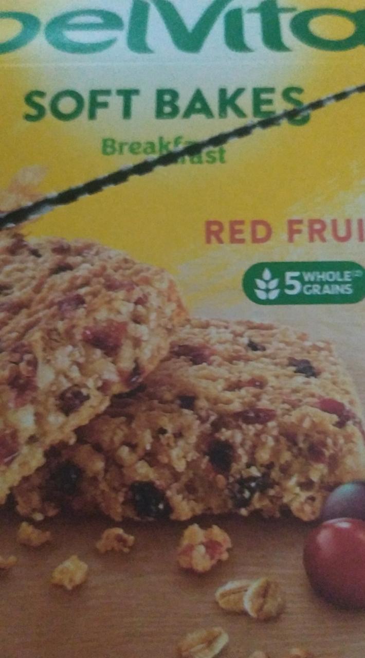 Zdjęcia - belvita soft bakes red fruits