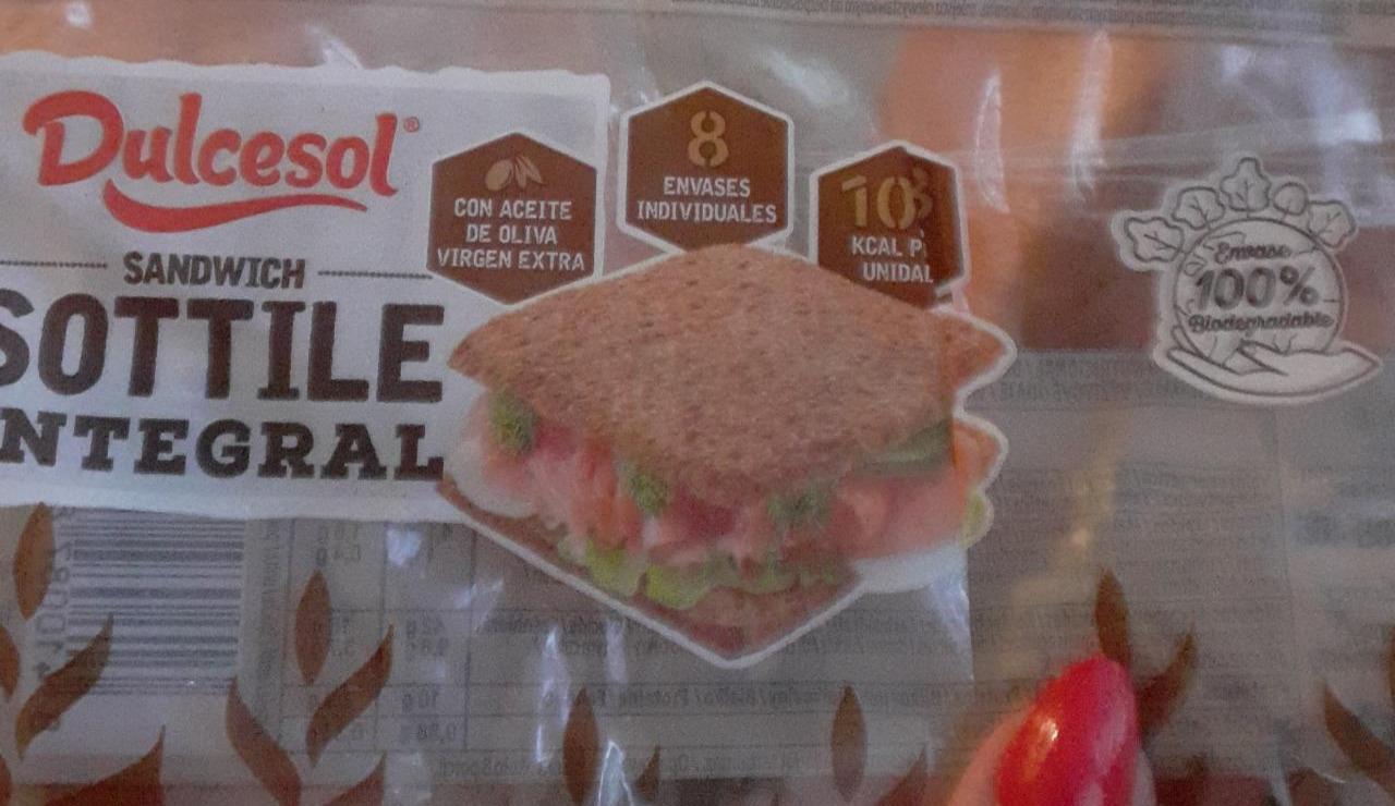 Zdjęcia - sandwich sottile integral Dulcesol