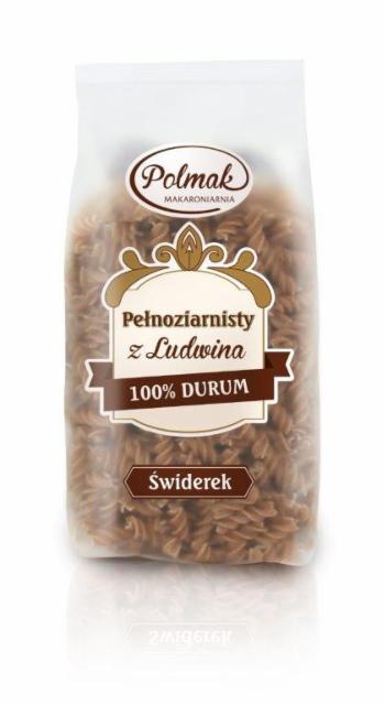 Zdjęcia - Makaron pełnoziarnisty z Ludwina 100% durum świderek Polmak