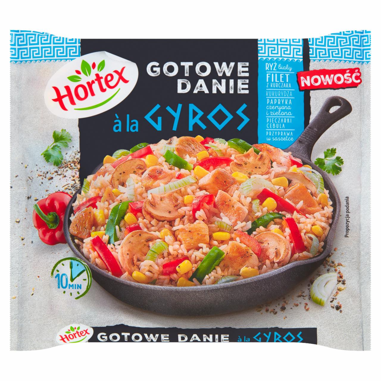 Zdjęcia - Gotowe danie à la gyros Hortex