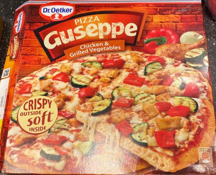 Zdjęcia - Dr. Oetker Guseppe Pizza z kurczakiem i grillowanymi warzywami 425 g