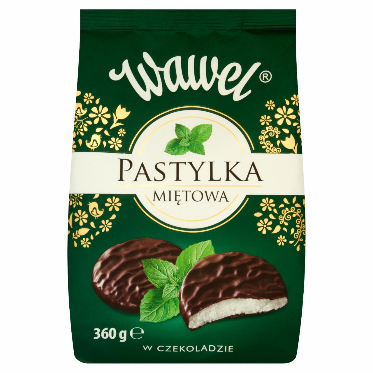 Zdjęcia - Wawel Pastylka miętowa w czekoladzie 360 g