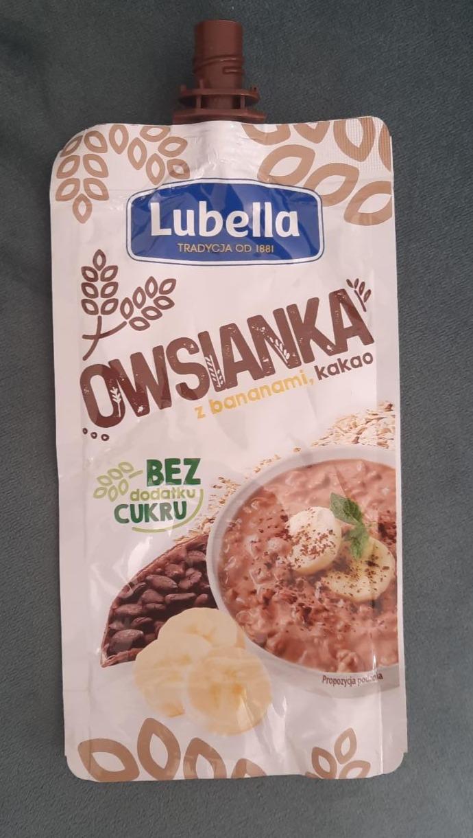 Zdjęcia - Owsianka z bananami kakao Lubella