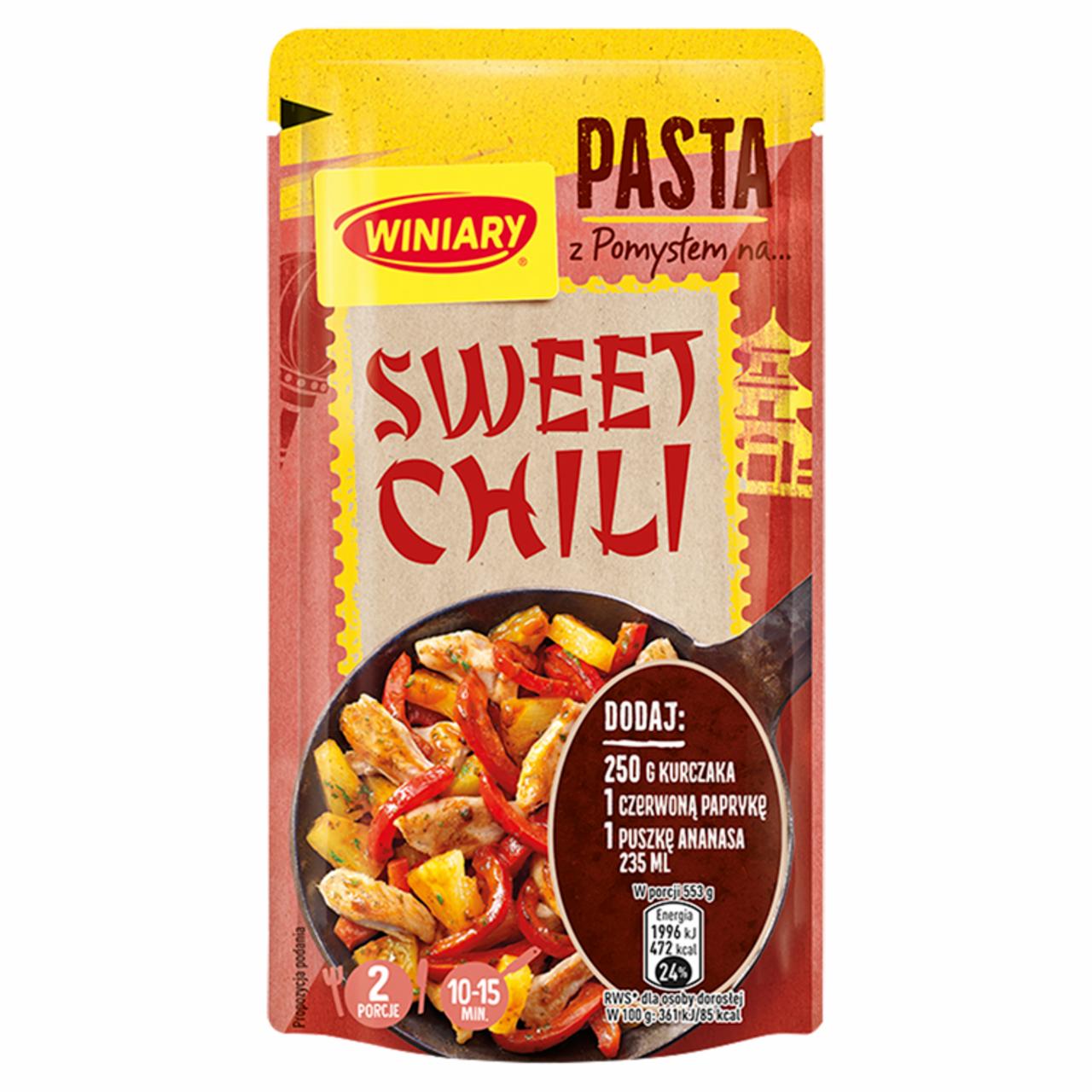 Zdjęcia - Winiary Pasta z pomysłem na... sweet chili 65 g