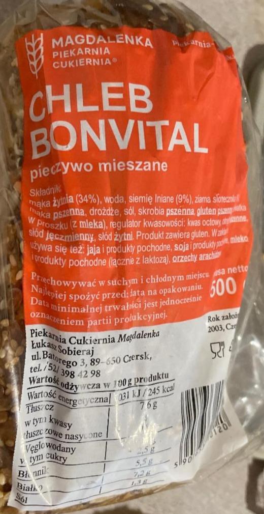 Zdjęcia - chleb bonvital piekarnia cukiernia magdalenka