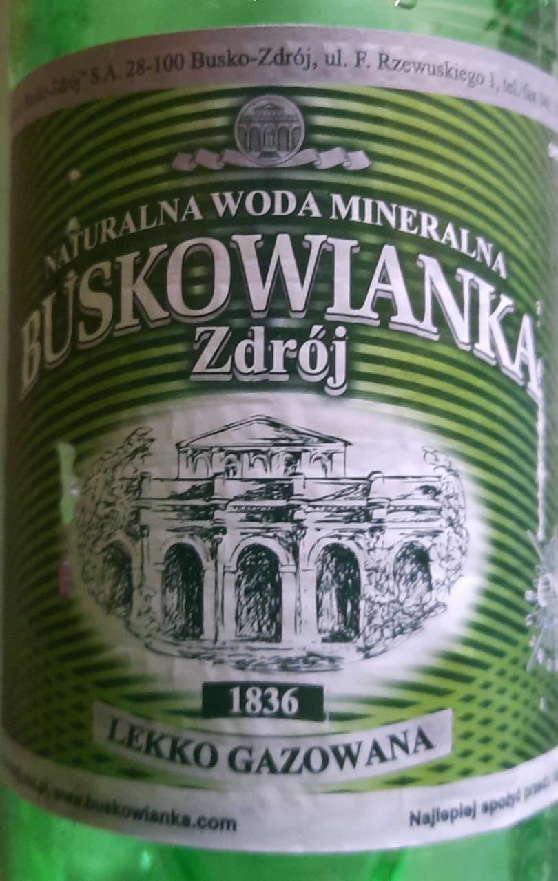 Zdjęcia - Buskowianka Zdrój lekko gazowana