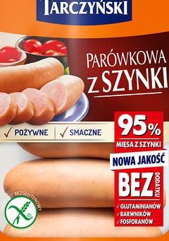 Zdjęcia - Parówkowa z szynki 95% Tarczyński