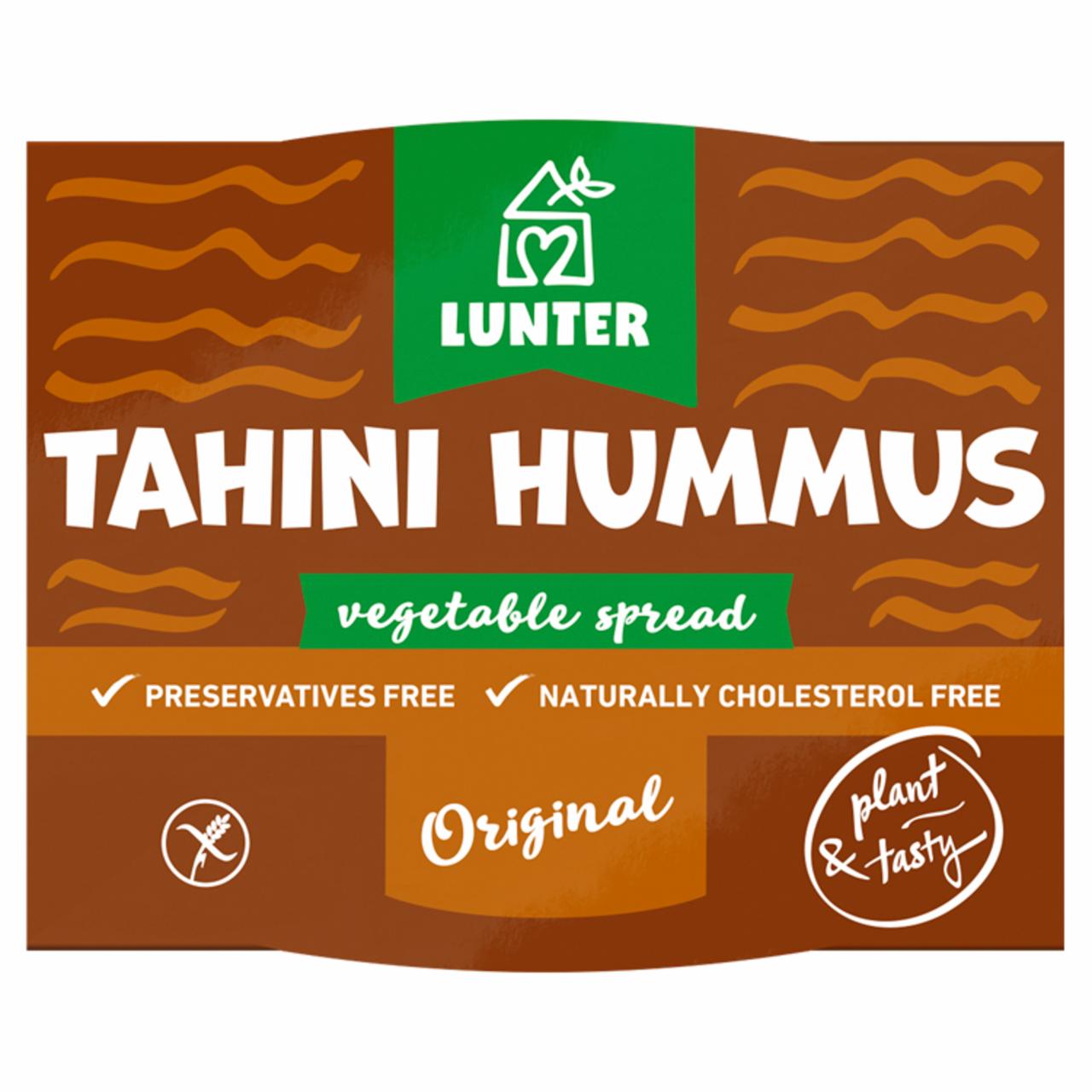 Zdjęcia - Lunter Tahini Hummus Pasta roślinna 115 g