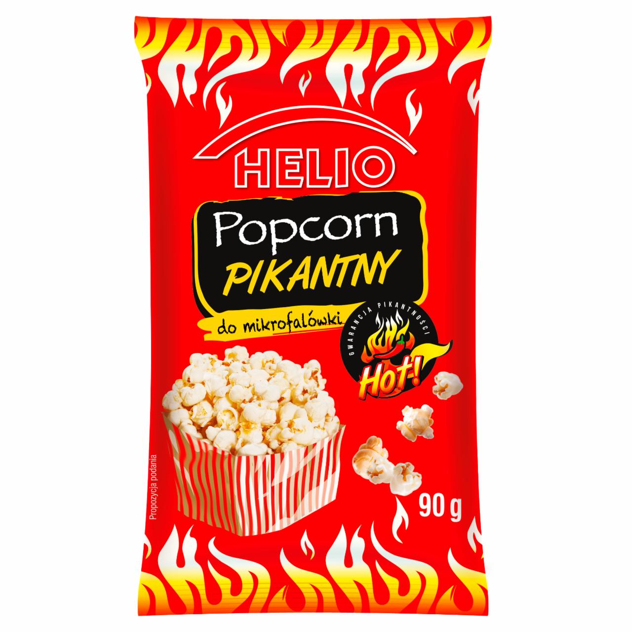 Zdjęcia - Helio Popcorn pikantny do mikrofalówki