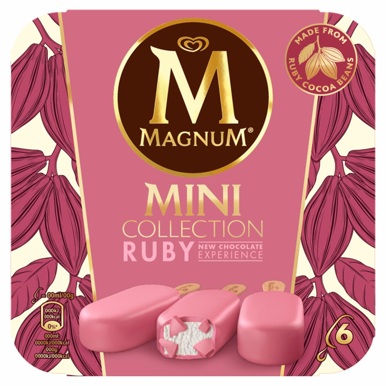 Zdjęcia - Magnum Mini Collection Ruby Lody 330 ml (6 sztuk)