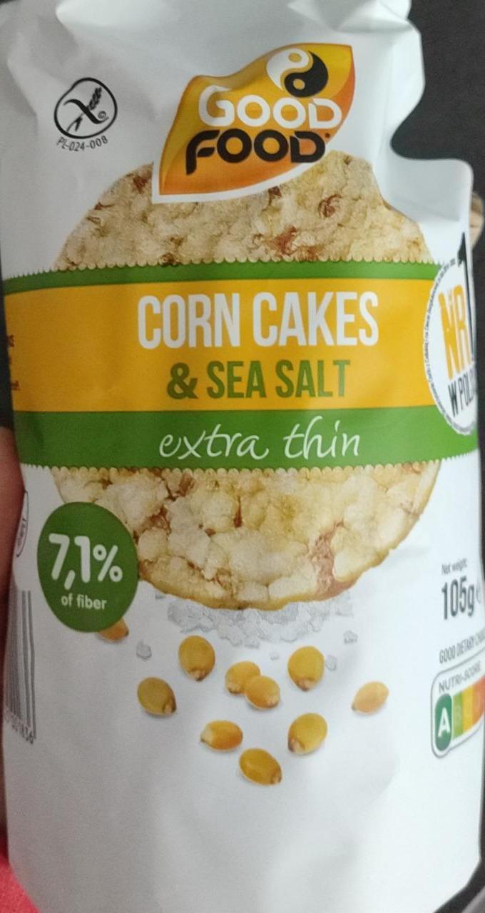 Zdjęcia - Corn cakes & sea salt extra thin Good food