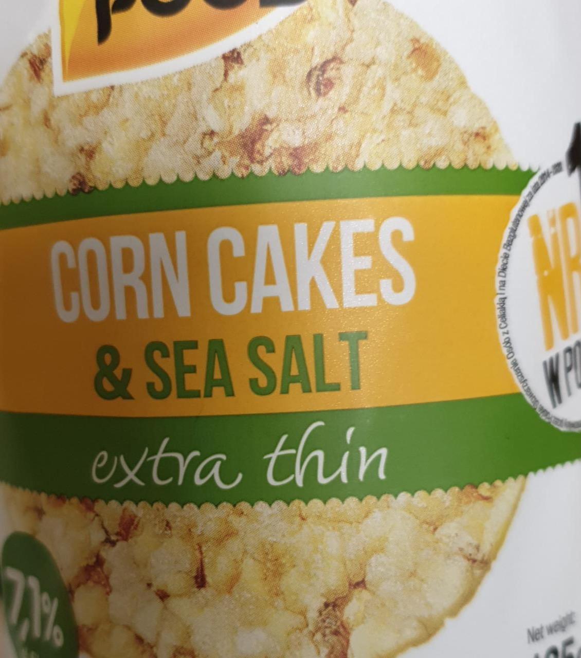 Zdjęcia - Corn cakes & sea salt extra thin Good food