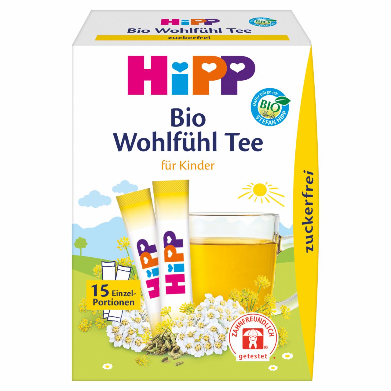 Zdjęcia - HiPP BIO Herbatka na dobre samopoczucie 5,4 g (15 x 0,36 g)
