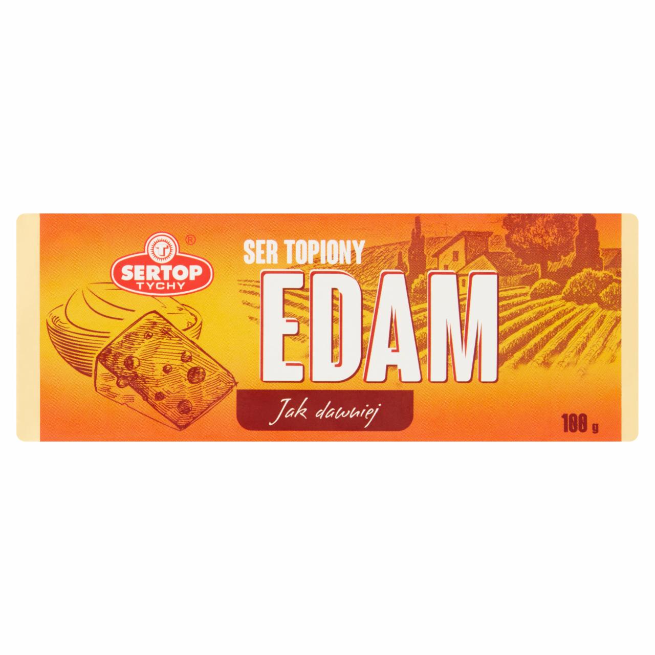 Zdjęcia - Sertop Tychy Ser topiony edam 100 g