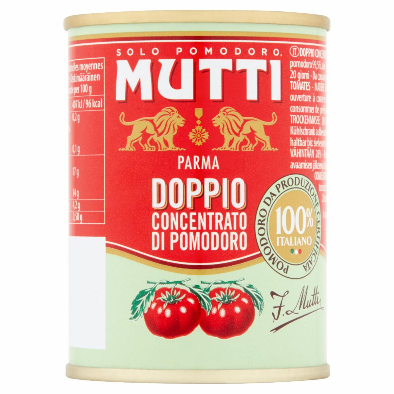 Zdjęcia - Mutti Koncentrat pomidorowy 140 g