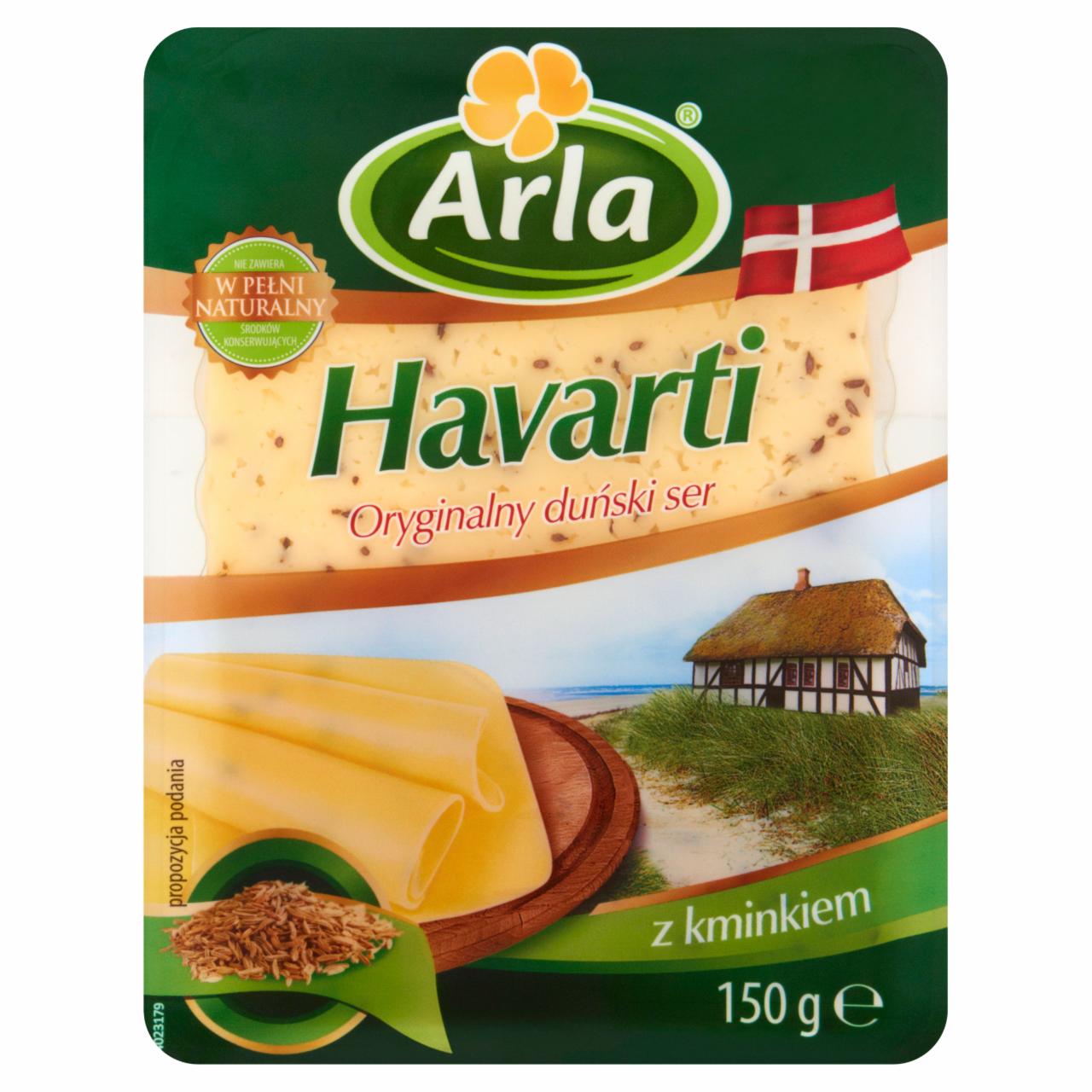 Zdjęcia - Arla Havarti Oryginalny duński ser z kminkiem 150 g