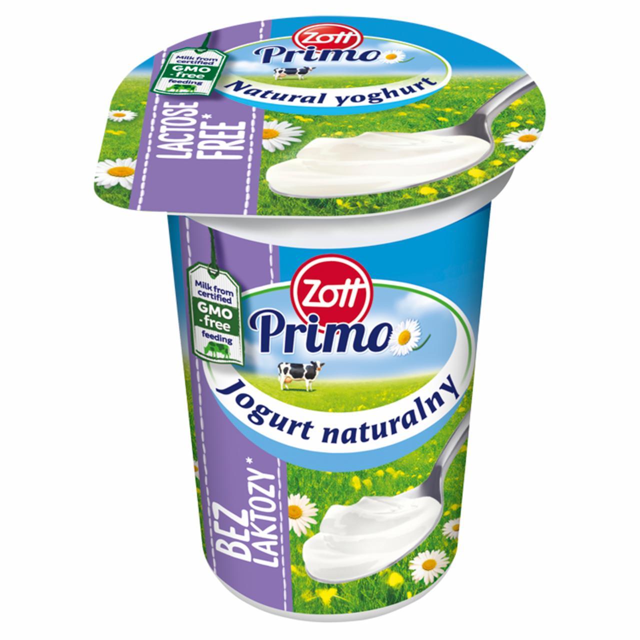 Zdjęcia - Zott Primo Bez laktozy Jogurt naturalny 180 g