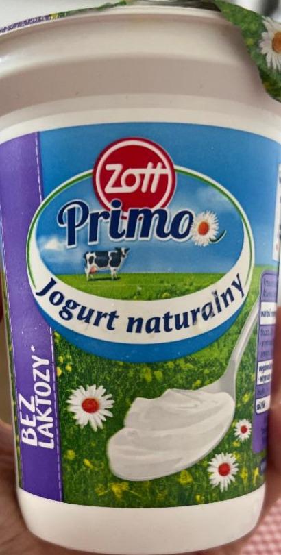 Zdjęcia - Zott Primo Bez laktozy Jogurt naturalny 180 g