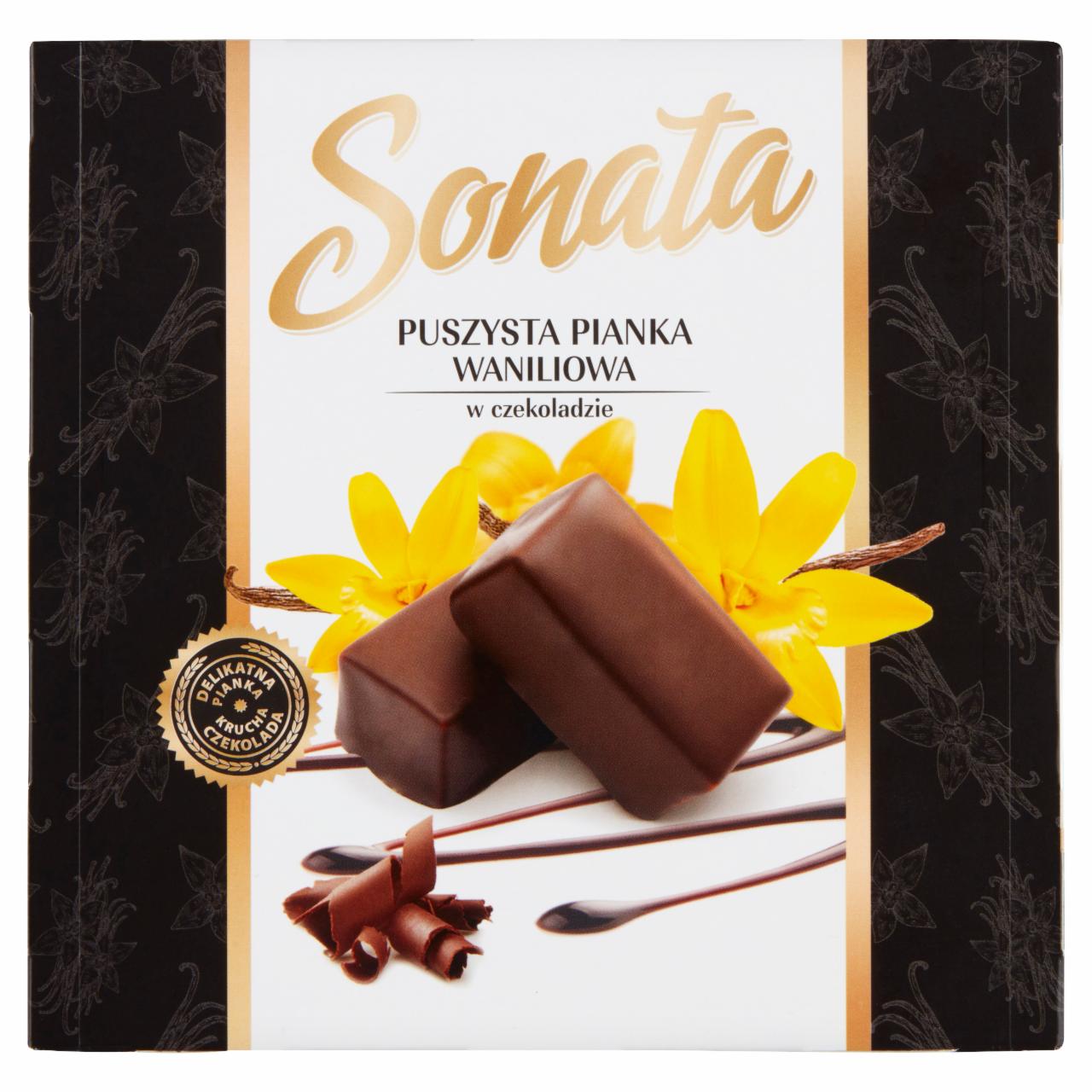 Zdjęcia - Sonata Puszysta pianka waniliowa w czekoladzie 380 g 