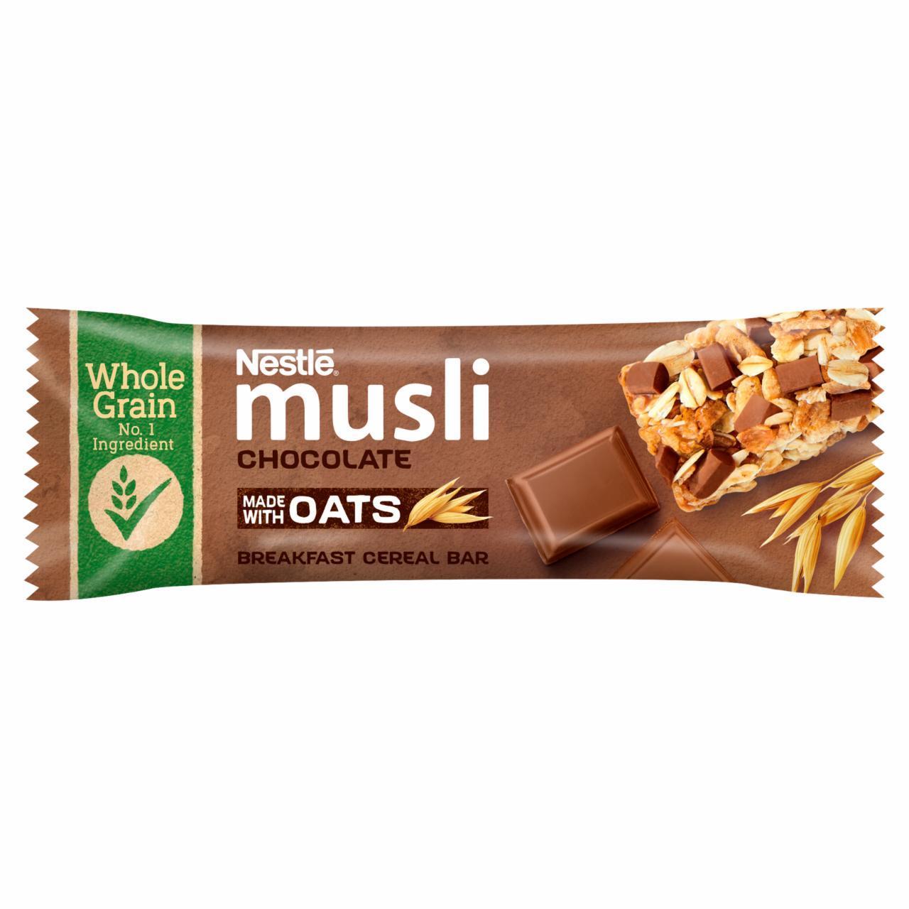 Zdjęcia - Nestlé Musli Batonik zbożowy z mleczną czekoladą 35 g