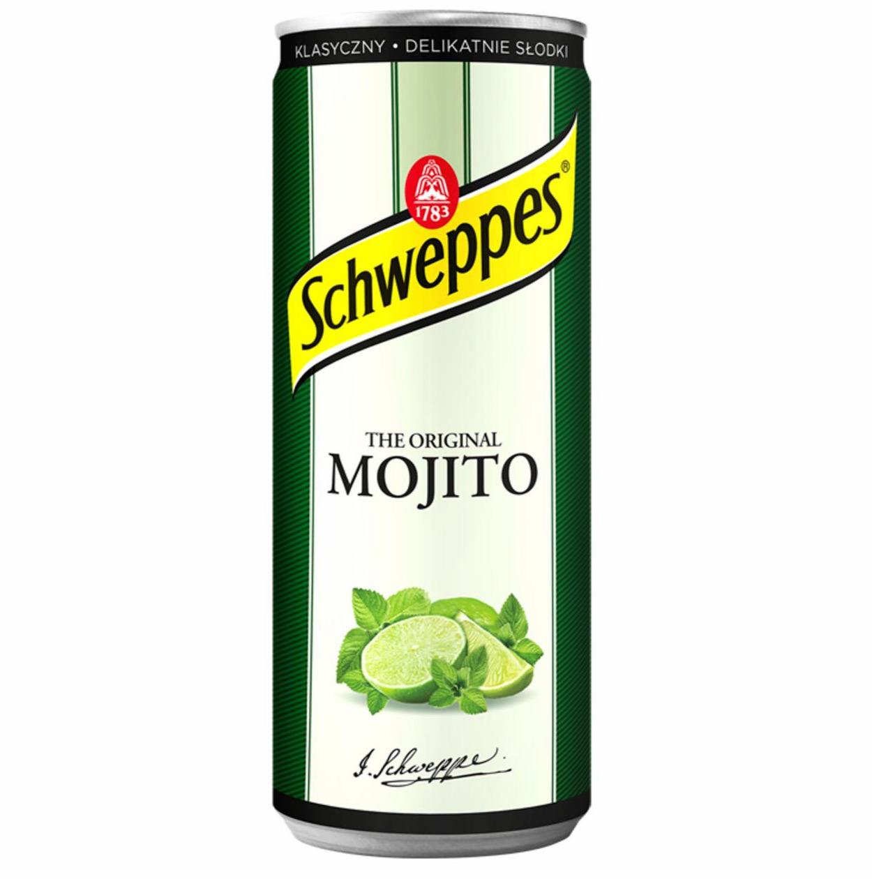 Zdjęcia - Schweppes Mojito Napój gazowany 250 ml