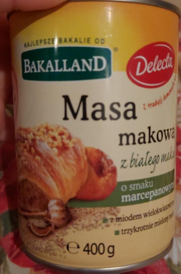 Zdjęcia - Masa makowa z białego maku o smaku marcepanowym Bakalland