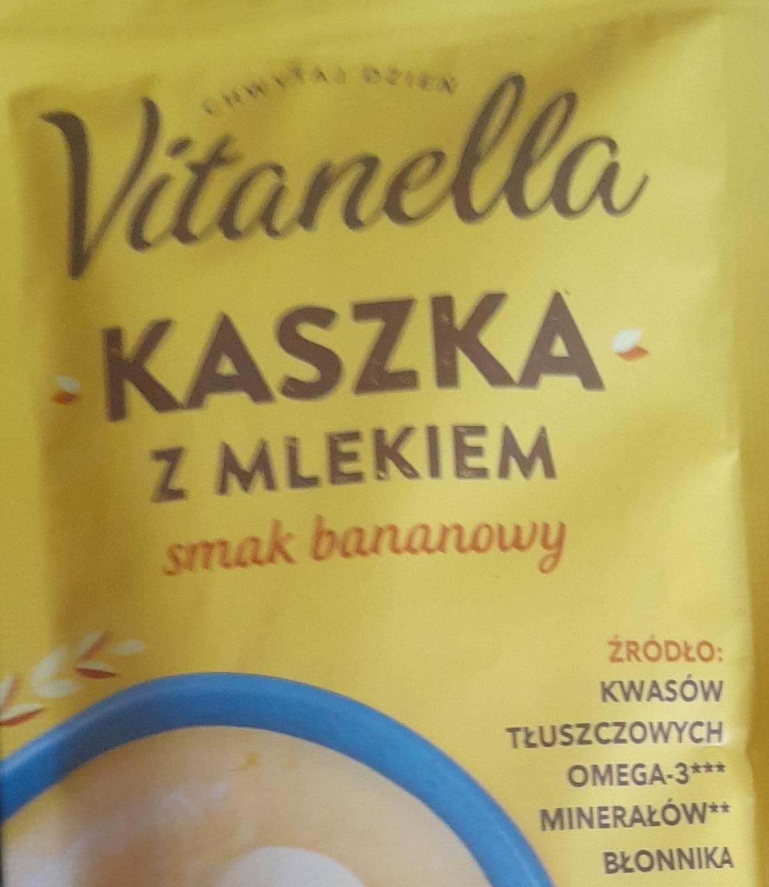 Zdjęcia - Kaszka z mlekiem smak bananowy Vitanella