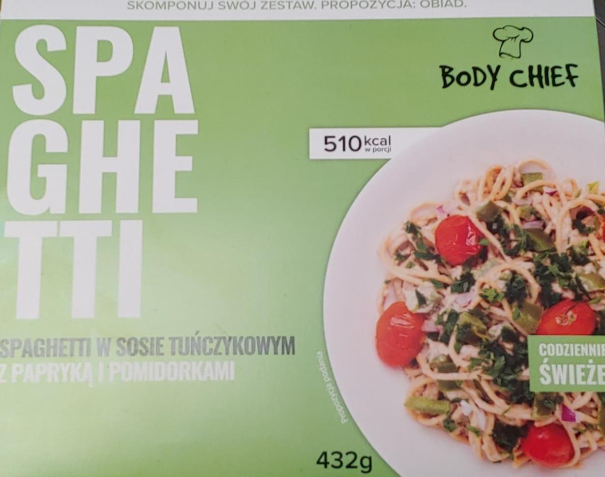 Zdjęcia - Spaghetti w sosie tuńczykowym Body Chief