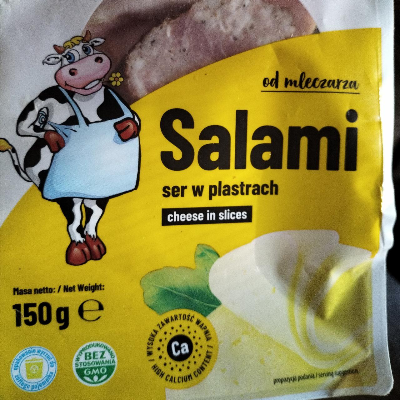 Zdjęcia - Salami ser w plastrach Rolmlecz