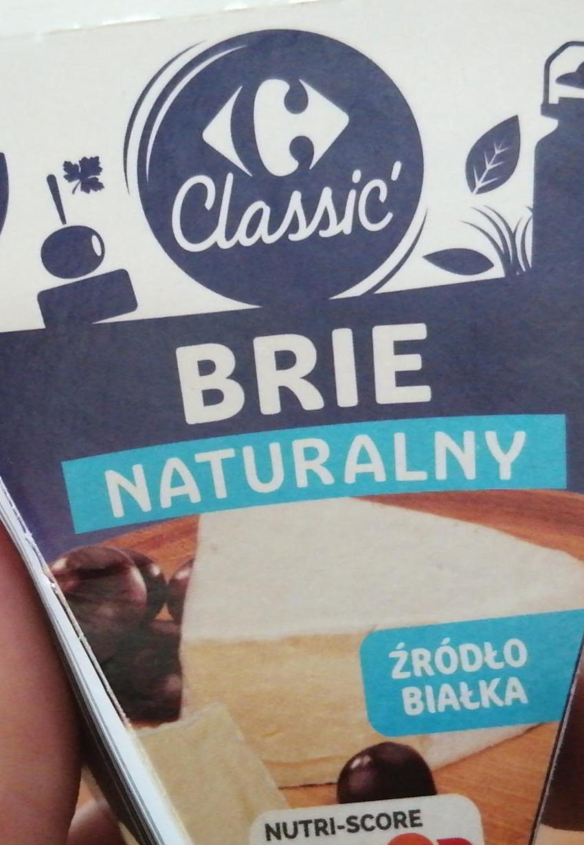 Zdjęcia - Ser Brie naturalny Carrefour Classic