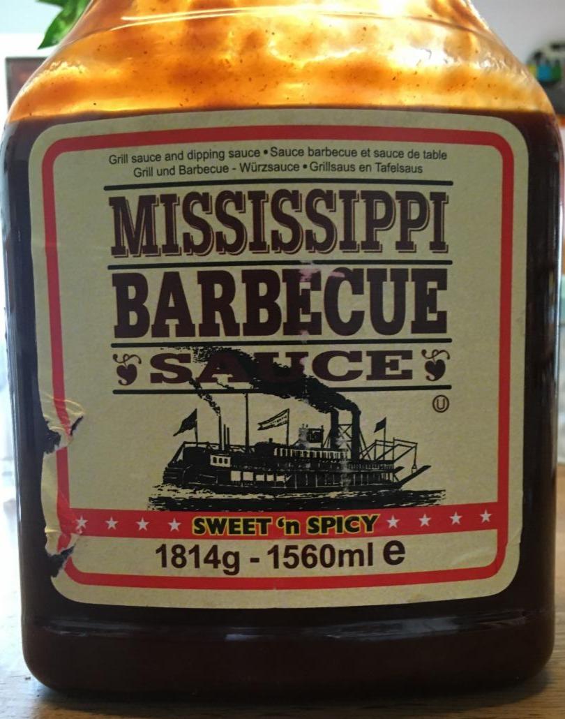 Zdjęcia - Mississippi Oryginalny amerykański sos BBQ Pikantny 1814 g