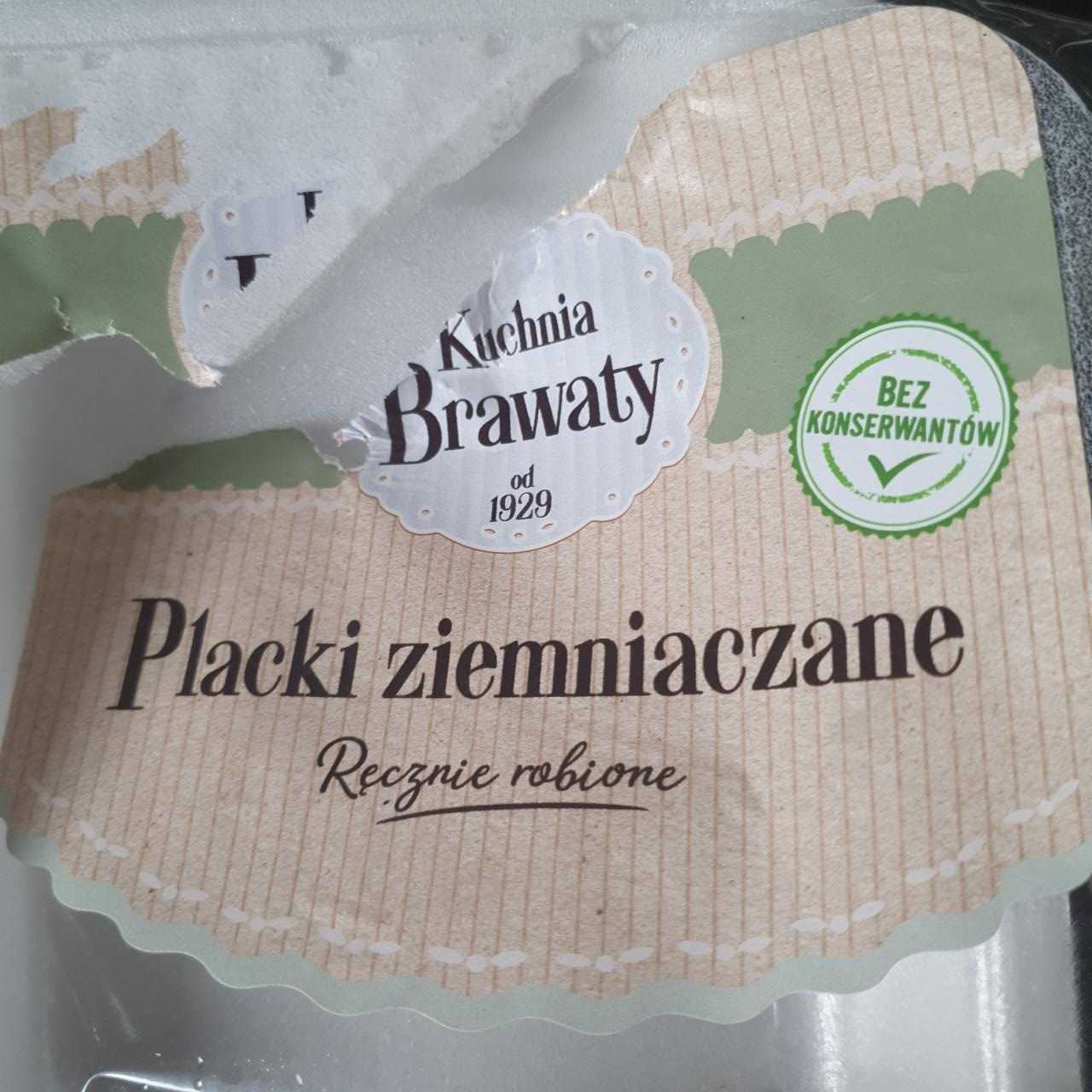 Zdjęcia - Placki Ziemniaczane Kuchnia Brawaty