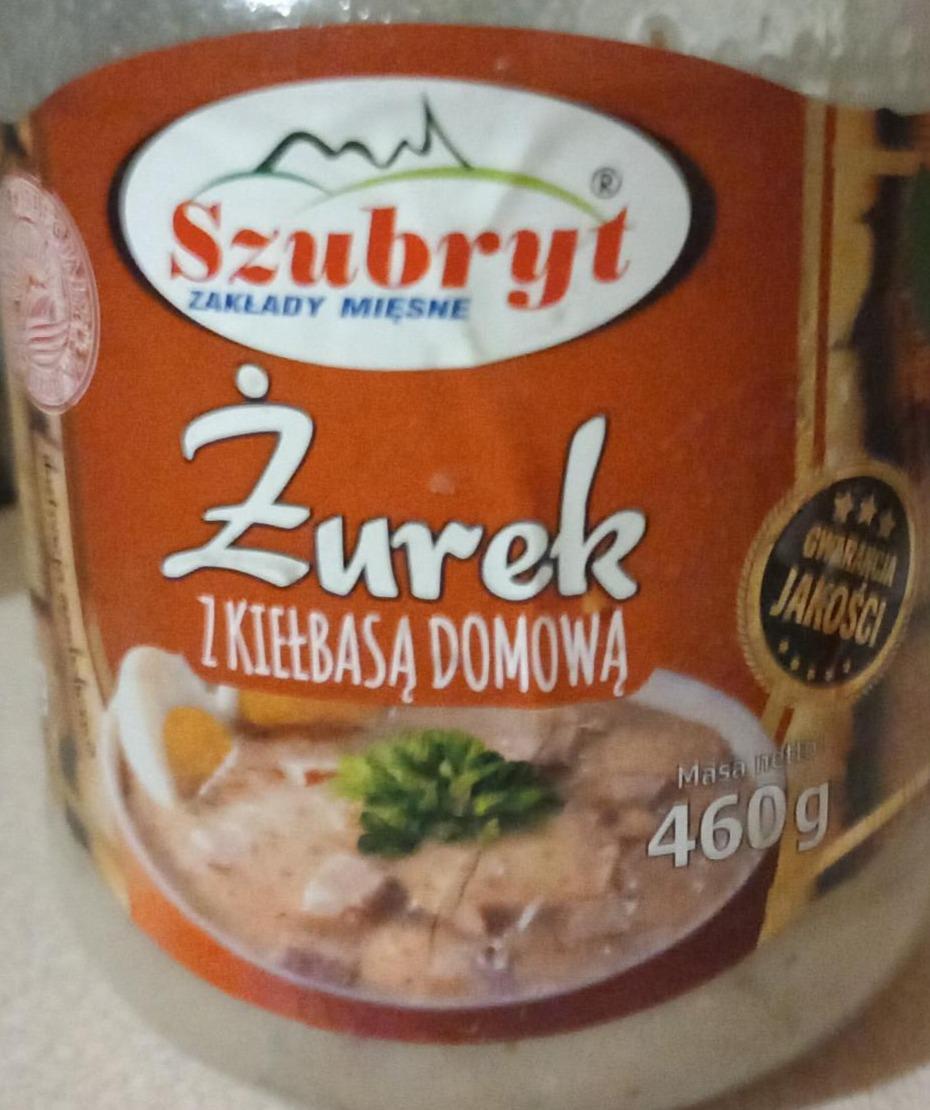 Zdjęcia - żurek z kiełbasą domową Szubryt