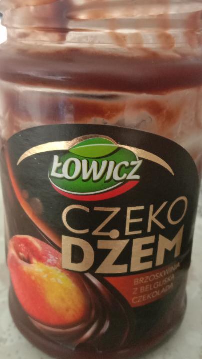 Zdjęcia - Czekodżem brzoskwinia z belgijską czekoladą Łowicz