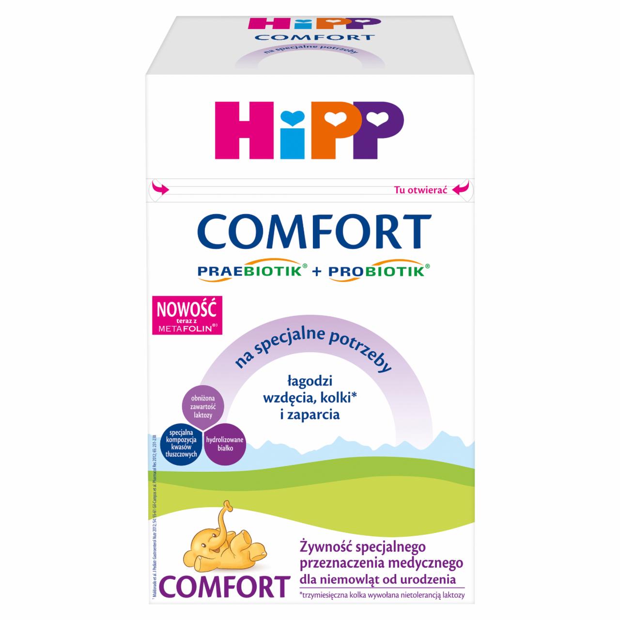 Zdjęcia - HiPP Comfort Żywność specjalnego przeznaczenia medycznego dla niemowląt od urodzenia 600 g